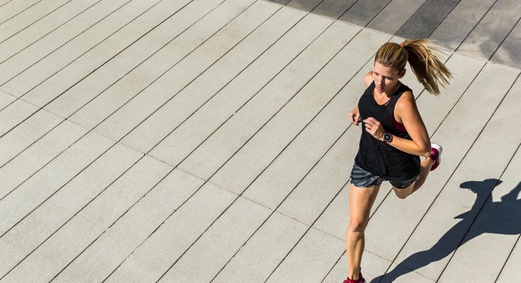 Running, woman, fitness — Group Medical Health Insurance Plan - Ways You Can Get One!