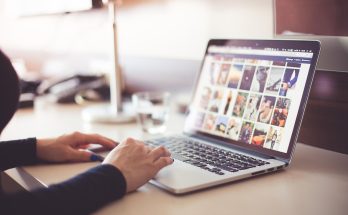 Computer, desk, typing — The Art of Prosthetics: Dental Lab Contributions to Restorative Dentistry