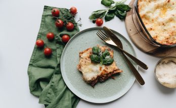 Savor the rich flavors of homemade Italian lasagna with fresh basil and tomatoes. — Your Canine's Food Might Be Causing His S