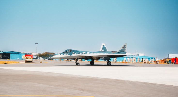 Russian Su-35 jets collision